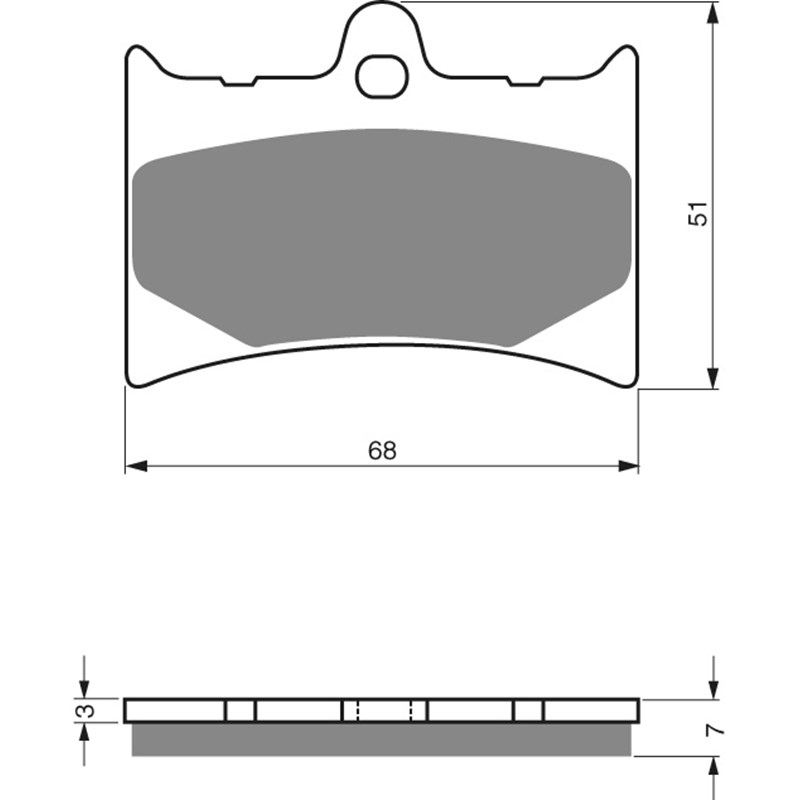 GOLDFREN Jarrupalat 019 Ceramic Carbon AD APRILIA, GILERA, KTM