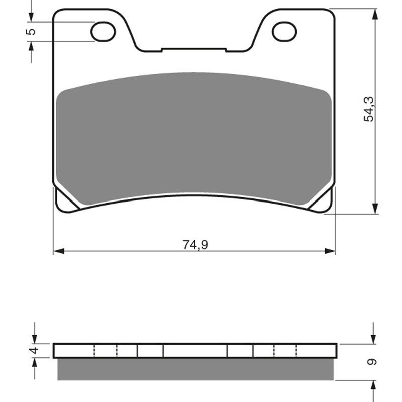 GOLDFREN Jarrupalat 028 Ceramic carbon AD YAMAHA
