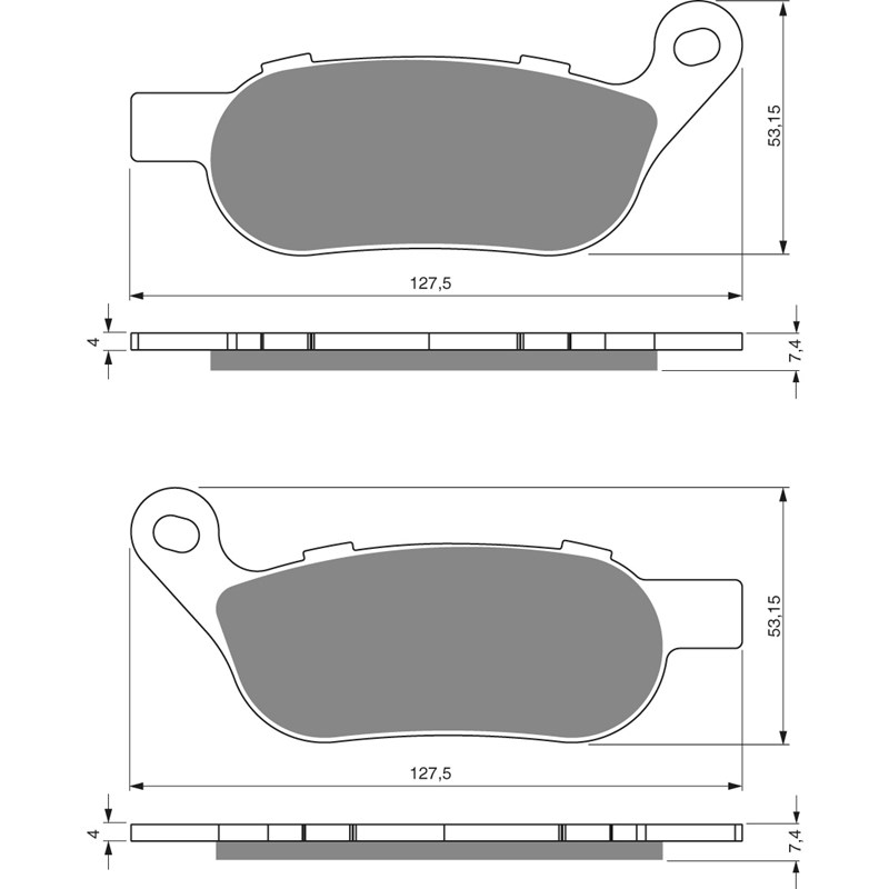 GOLDFREN Jarrupalat 273 Ceramic Carbon S3 HARLEY-DAVIDSON