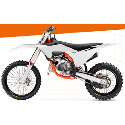 UFO Muovisarja 5-osainen Valkoinen 047 KTM SX85 25-.
