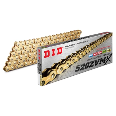 D.I.D 520ZVM-X G&G Ketju + yhdistävä lenkki niittityyppi (ZJ)