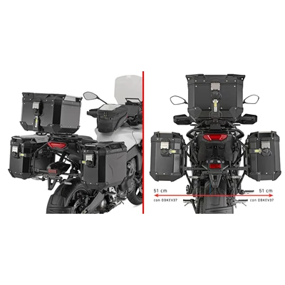 Givi Tub. Laukkuteline Yamaha Tracer 9GT GT+ '25
