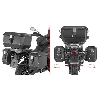 Givi Tub. Laukkuteline CF MOTO 800MT-X (2025)