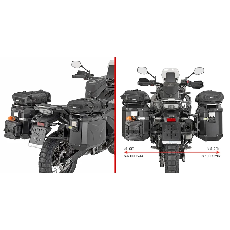 Givi Tub. Laukkuteline CF MOTO 800MT-X (2025)