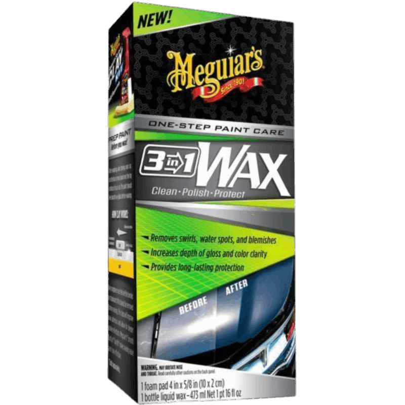 Meguiar´s 3-in-1 Wax Kiillottava autovaha