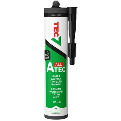 A-tec Liima- ja tiivistysmassa, musta
