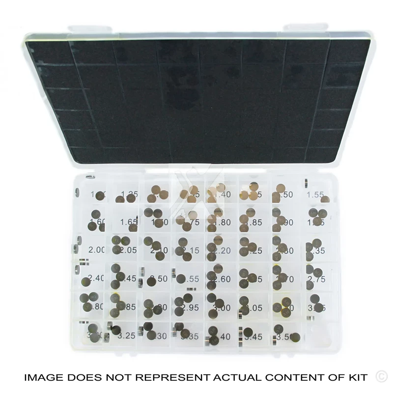 ProX Valve Shim Assortment KTM 10.00 from 1.875 to 3.175
