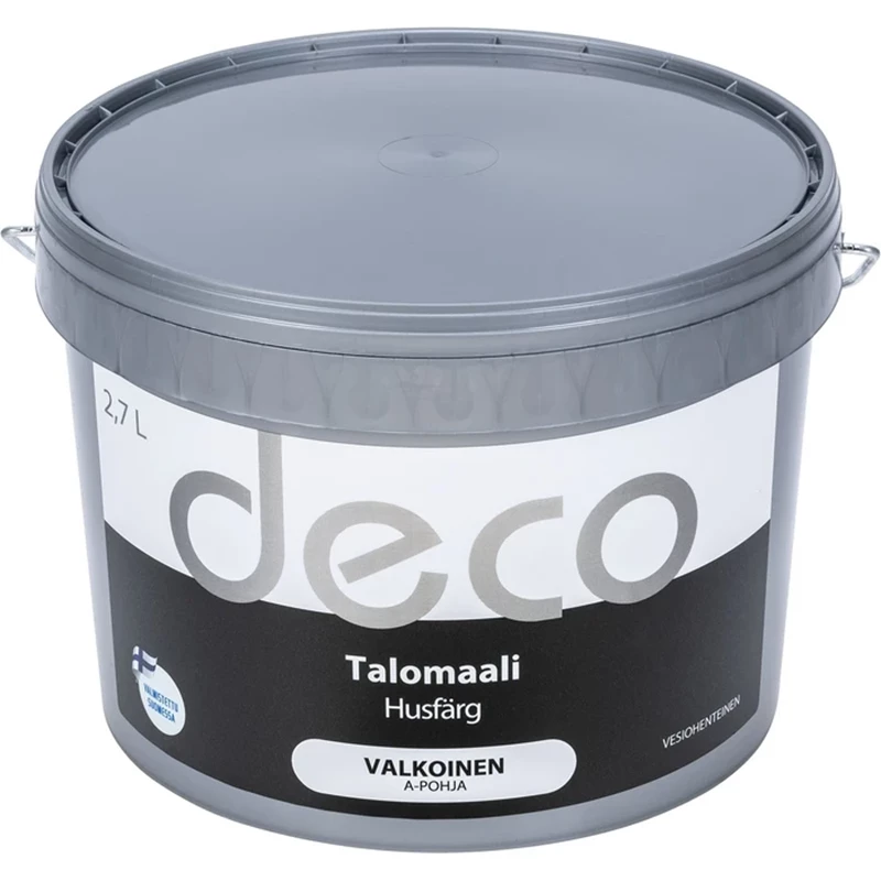 Deco Talomaali 2,7L Valkoinen