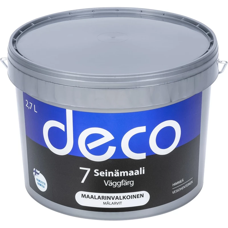 Deco Seinämaali 2.7L Maalarinvalkoinen