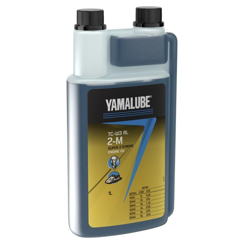 Yamalube 2M TCW3-RL 1L kaksitahtiöljy