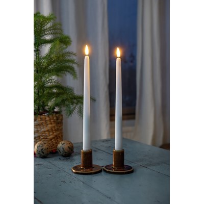 Airam LED-Kruunukynttilät 2 KPL B/O TIMER