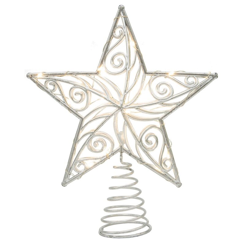 Airam Lucia D20CM LED-Tähti Hopea B/O