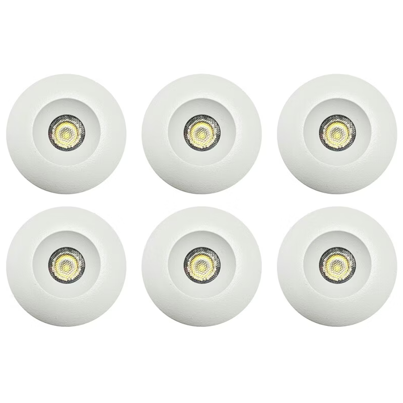 Airam Compact Mini Alasvalosarja IP44 Kit 6x1,2W/940 DI