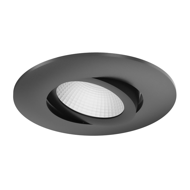 Airam Compact Multi IP54 7W DIM BK 6-pack