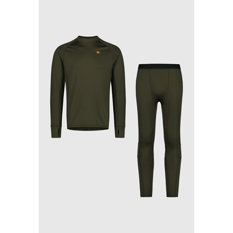 M CoolDry -aluskerrastopaita ja -housut Night Green L