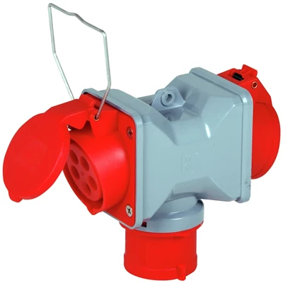 Voimavirta adapteri,16A 400V/ 2X400V