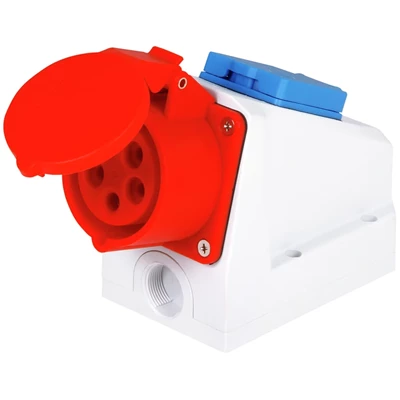 Seinärasia voimavirta, 400V/230V 16A