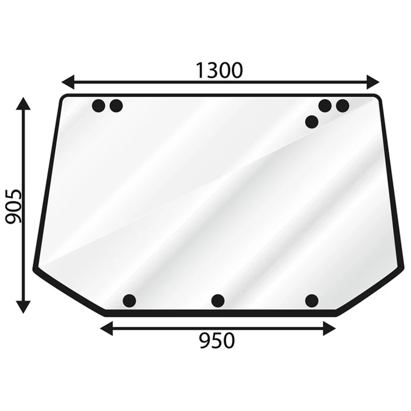 Takalasi ylä Ford 5640-8340 SL SLE