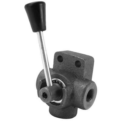 Hydrauliventtiili 3/8' Kolmitie