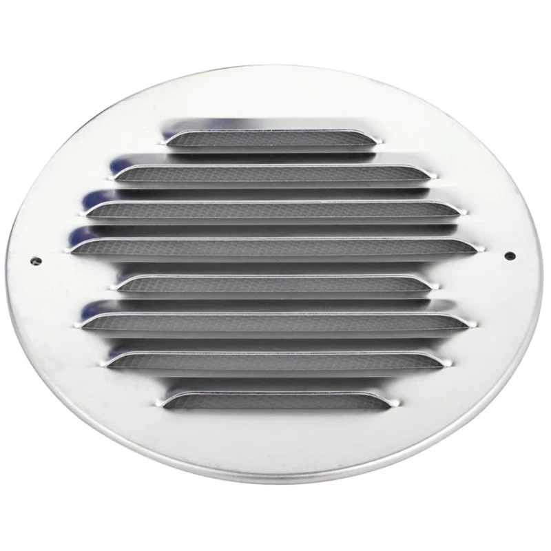 Ulkosäleikkö PTUP 160 mm pyöreä ZN