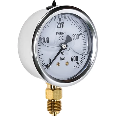 Painemittari 400BAR 63MM 1/4 Alakiinnitys IP