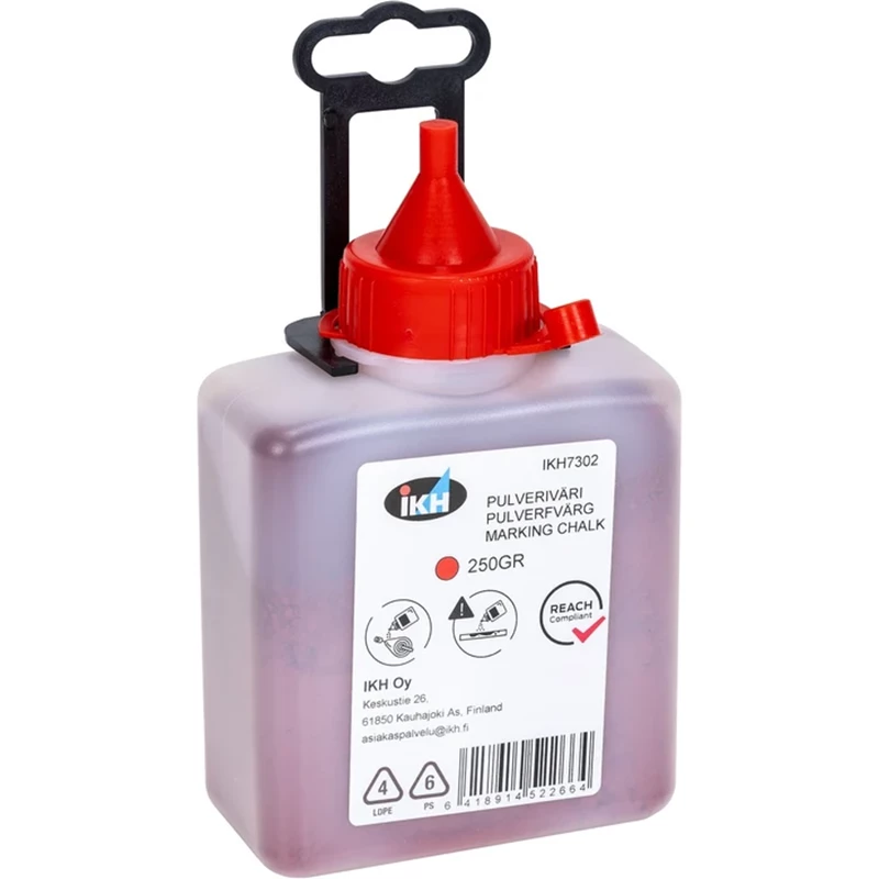 Pulveriväri 250 g punainen