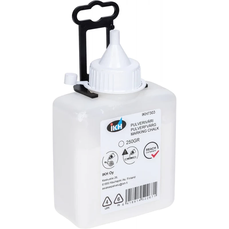 Pulveriväri 250 g valkoinen