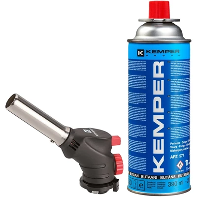 Kaasupoltin 1057 + säiliö 577, 227 g