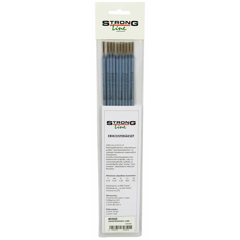 Hitsauspuikko erikoisteräs 2,5 mm 10 kpl