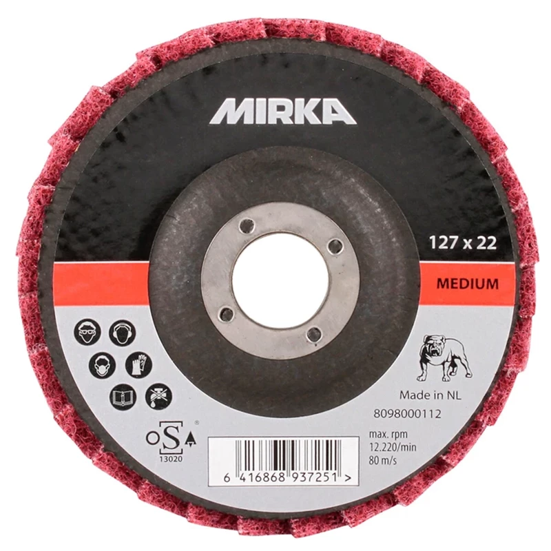 Lamellilaikka kiillotus 125mm medium