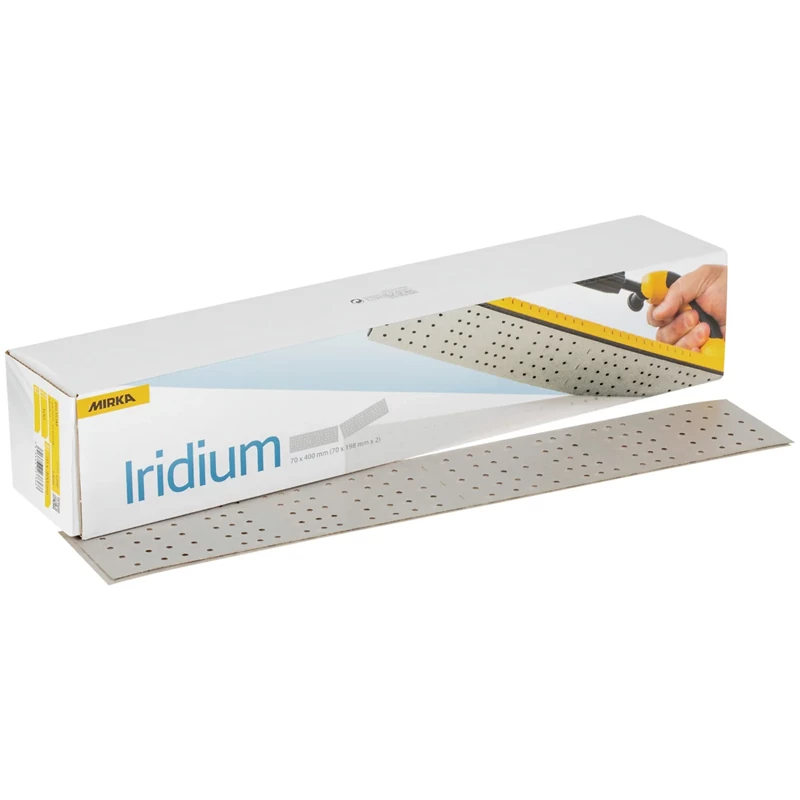 Hiomapaperi 70X400MM 140R P320 IRIDIUM 100kpl