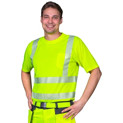 T-paita L Boori fl.kelt. LK2 EN20471