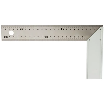 Suorakulma 250mm Teräs / Alumiini