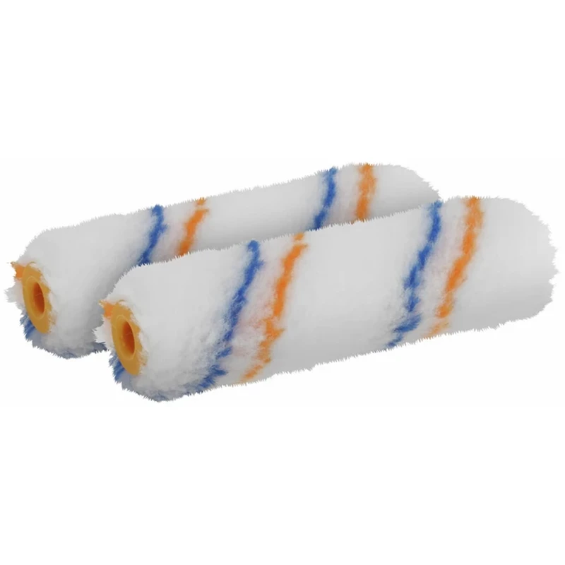 Minitela 10 cm sini-oranssiraitatela 2 kpl