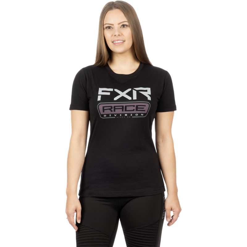 W Race Div Premium T-Shirt XS Black/Muted Grape