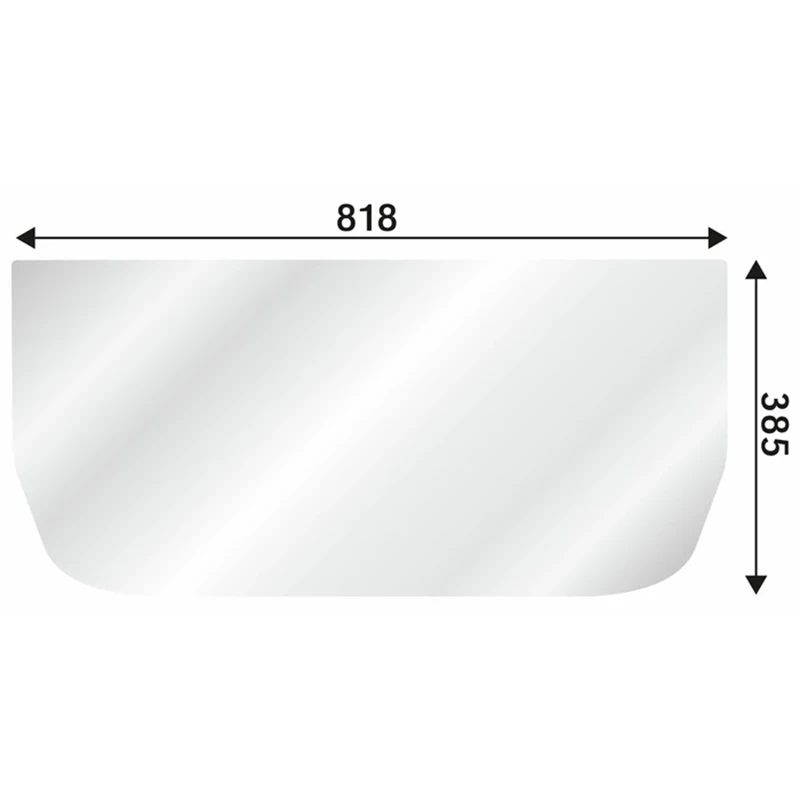 Tuulilasi Volvo C/D/E Alempi