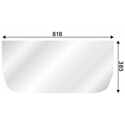 Tuulilasi Volvo C/D/E Alempi