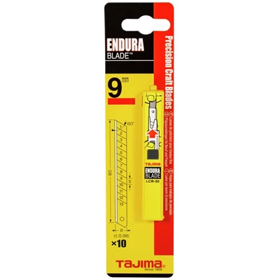 Varaterät 9mm Katkoteräveitselle 10kpl