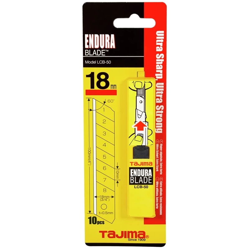 Varaterät 18mm Katkoteräveitselle 10kpl