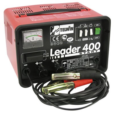 Akkulaturi / Apukäynnistin 12/24V 180A Leader 400