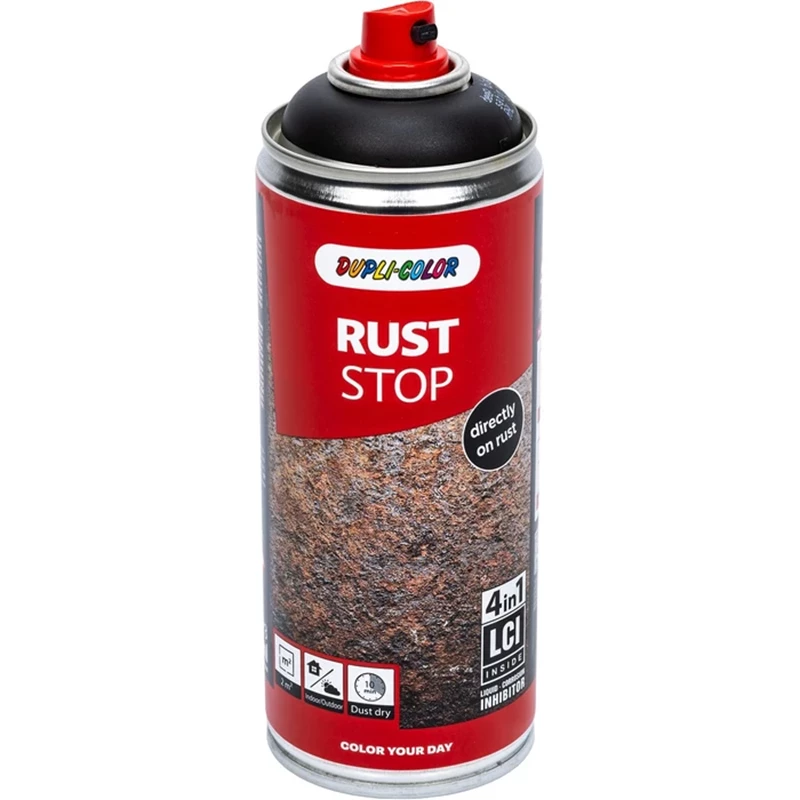Ruosteenesto spray musta RAL9005 4in1 400ml