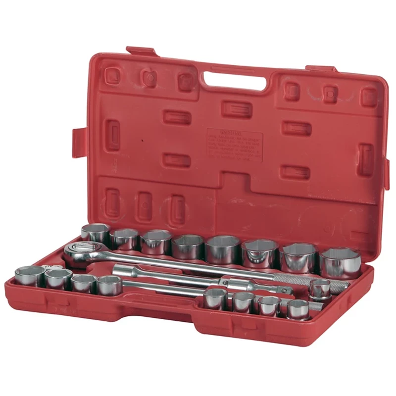 Hylsysarja 3/4" 20-os. 6-k 19–50