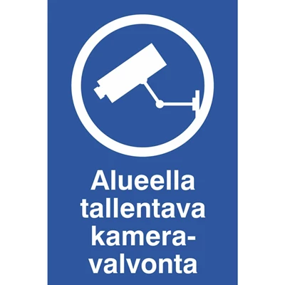 Opaste 200x300 alueella tallentava kameravalvonta