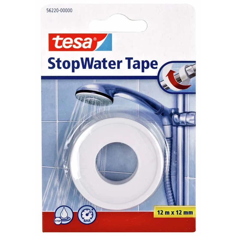 Putkiteippi valk. 12m/12mm