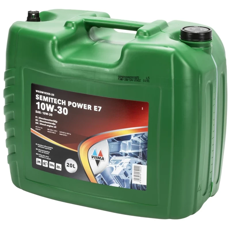 Viima Semitech Power E7 10W-30 20l