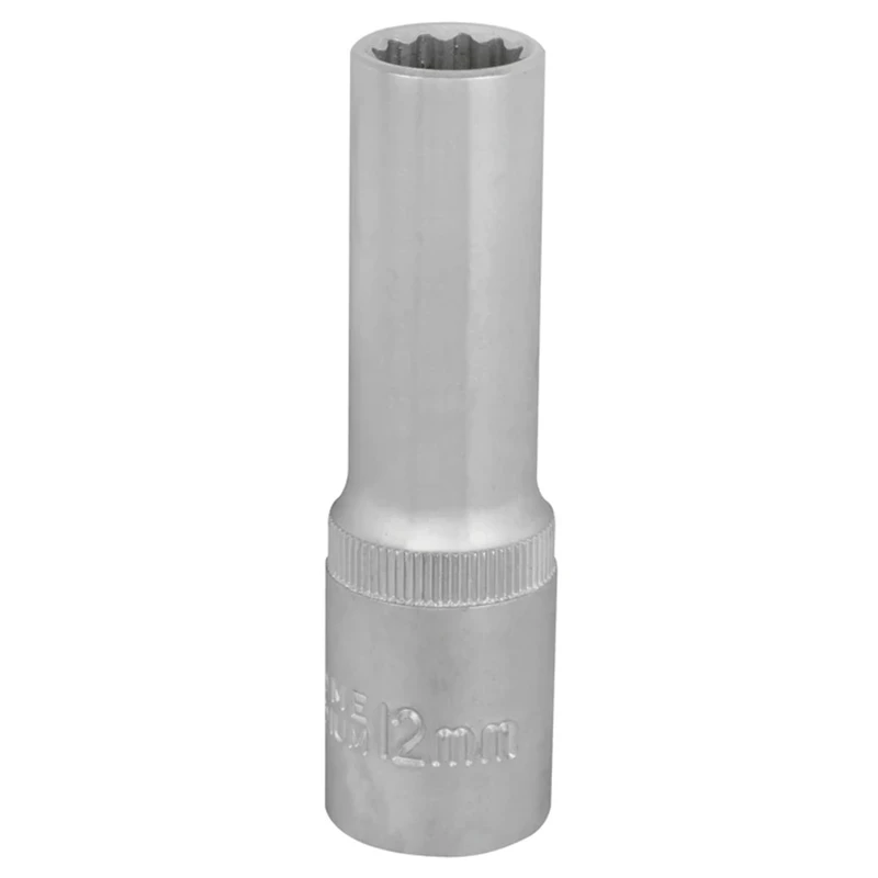 Hylsy 1/2"- 12mm 12-Kulma Pitkä