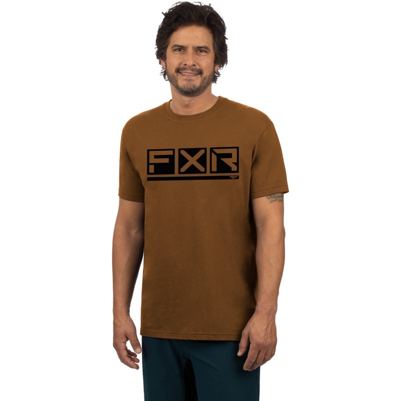 M Podium Premium T-Shirt Copper/Black M