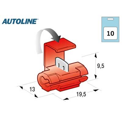 Ryöstäjäliitin, Punainen 10-kpl