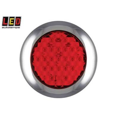 LED-Taka-/jarruvalo, 145mm