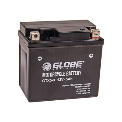 Globe Geeliakku 12V 5AH 113X69X105 -/+ 90A (EN)